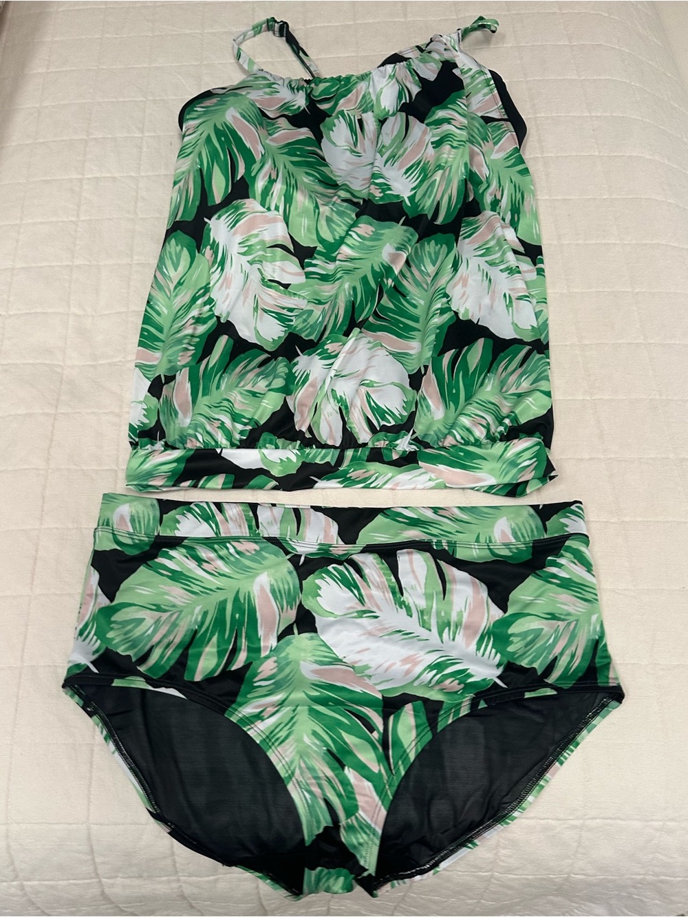 NWT Cacique swim set Aruba Palm 22/24